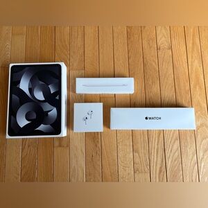 Empty Apple Electronics Box Bundle